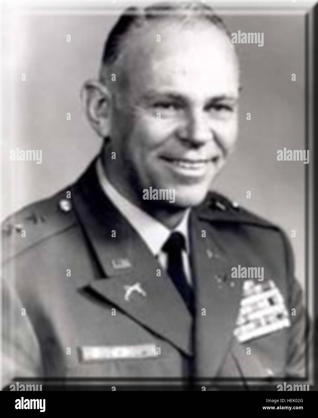 Portrait and professional overview of Major General Karl Gustafson ...