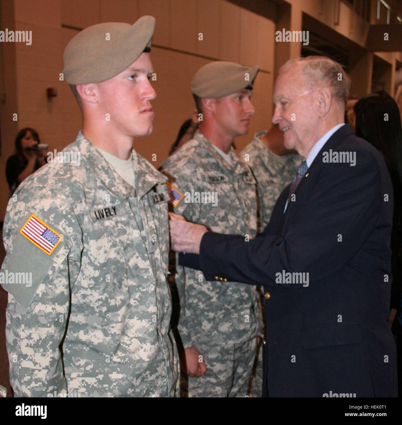 At the Ranger Assessment and Selection Program 1 graduation, a retired ...