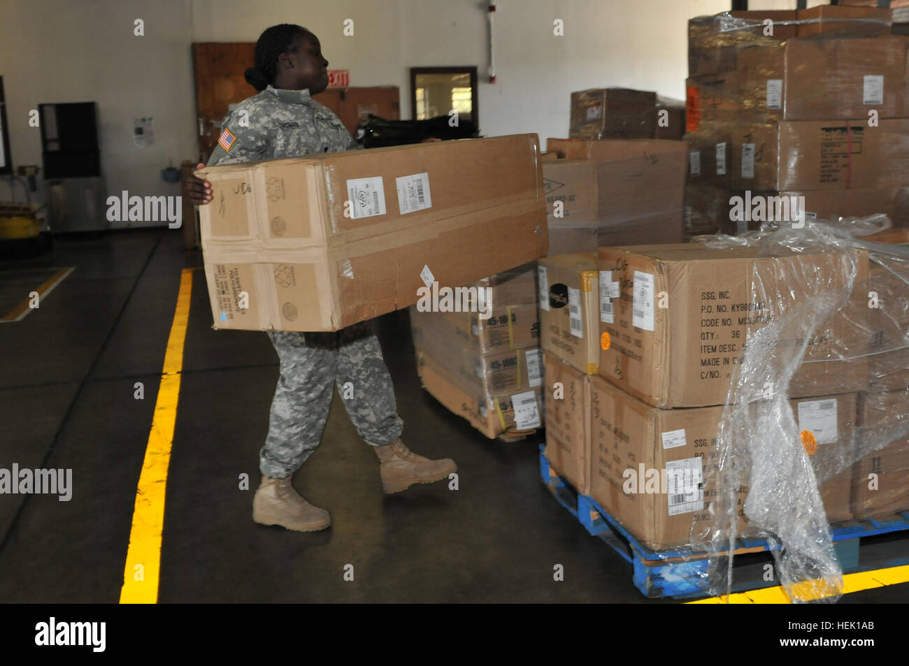 GUANTANAMO BAY, Cuba – Army Spc. Renee O. Thomas, deployed to Joint ...