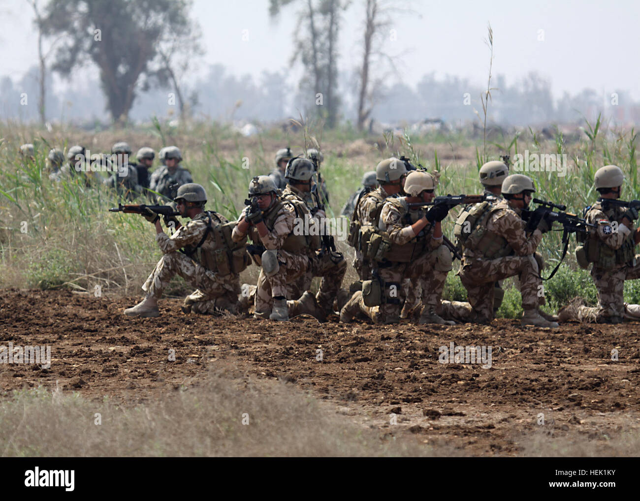 After assaulting an objective, Karkh Area Command Strike Team soldiers ...
