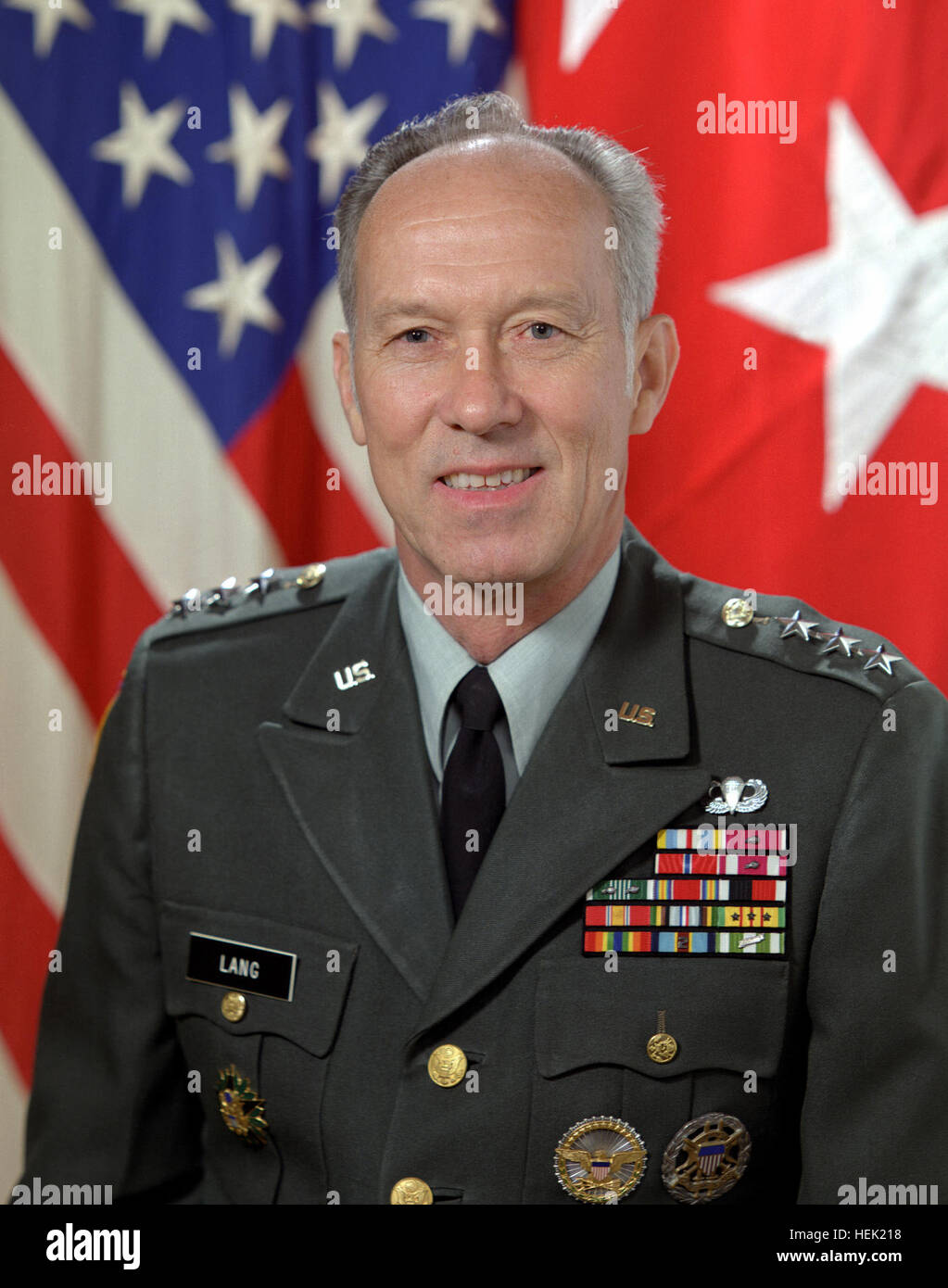 LGEN Vaughn O. Lang, USA (uncovered) Vaughn O Lang Stock Photo Alamy