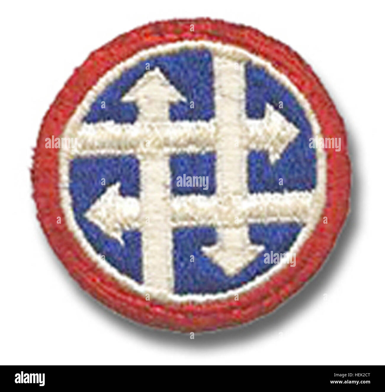 The 4th Logistics Command patch symbolizes the Army unit responsible ...