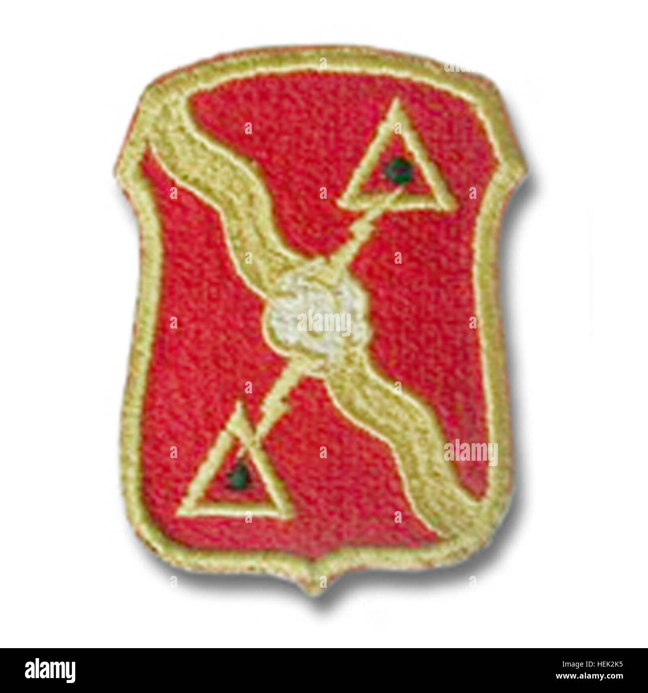 The 291st Field Artillery Battalion pocket patch represents the unit ...