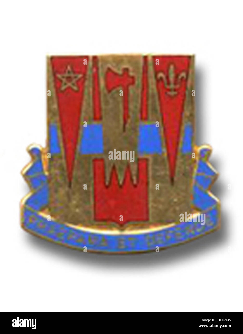 256 Distinguished Unit 498th Engineer Battalion Distinguished Unit Insignia, representing the ...