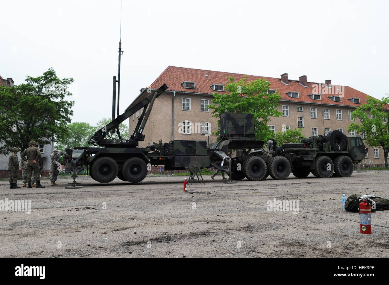 Soldiers from U.S. Army Europe's Alpha Battery, 5th Battalion, 7th Air ...