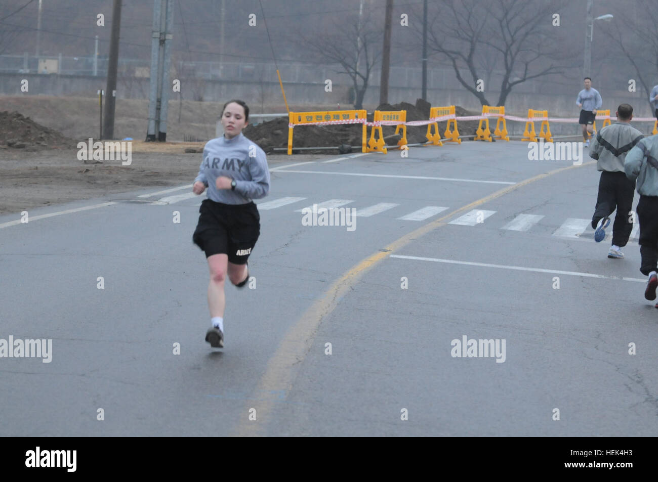 Soldiers from 210th Field Artillery Brigade, 2nd Infantry Division take