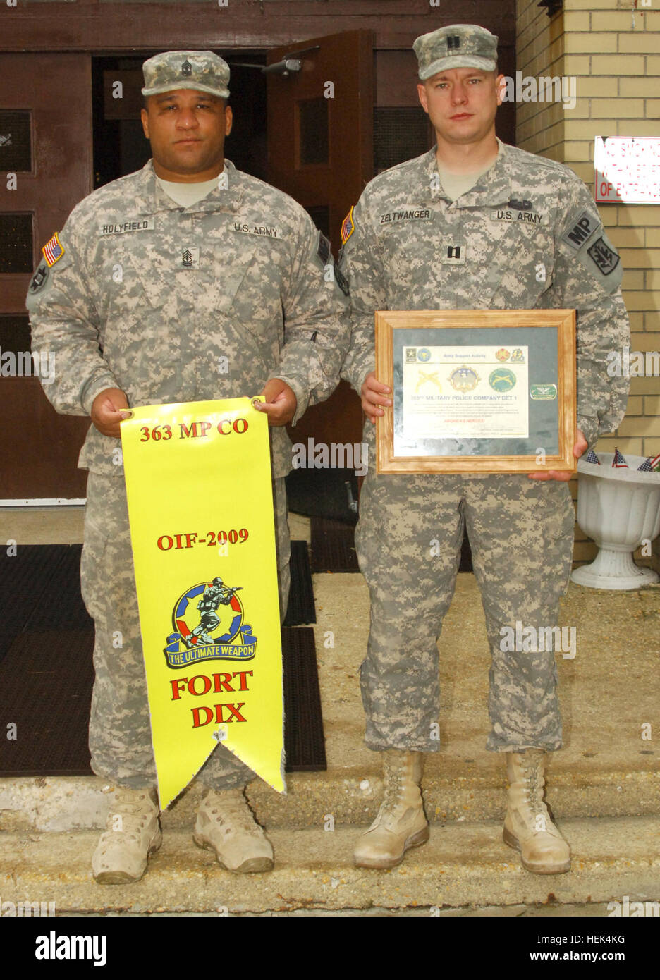 Soldiers from the 363rd Military Police Company, an Army Reserve unit ...