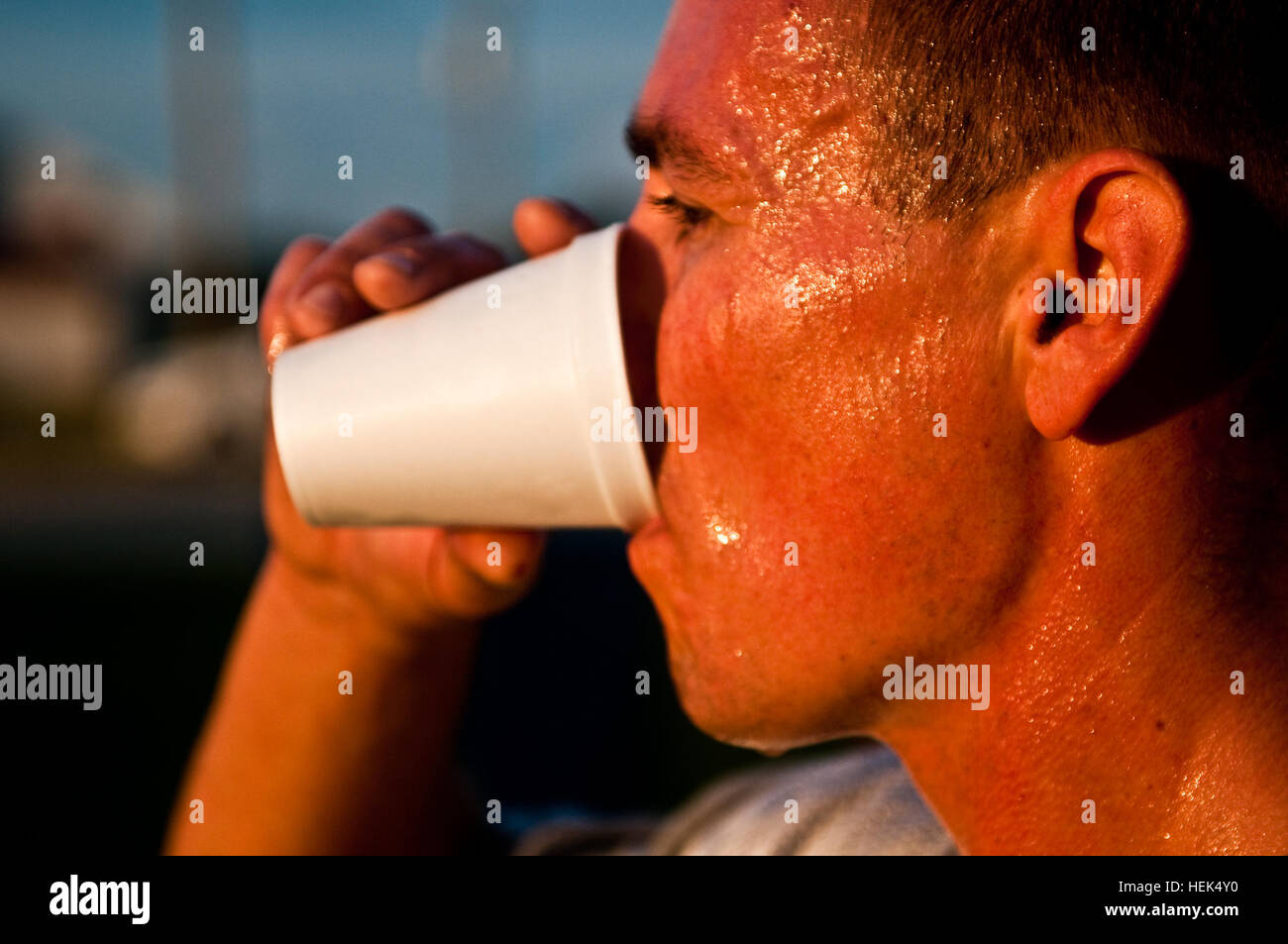 Drenched in sweat hires stock photography and images Alamy