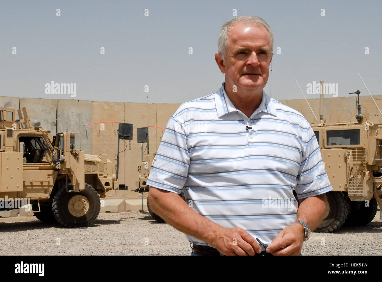 Nevada Gov. Jim Gibbons gives an interview during a threegovernor