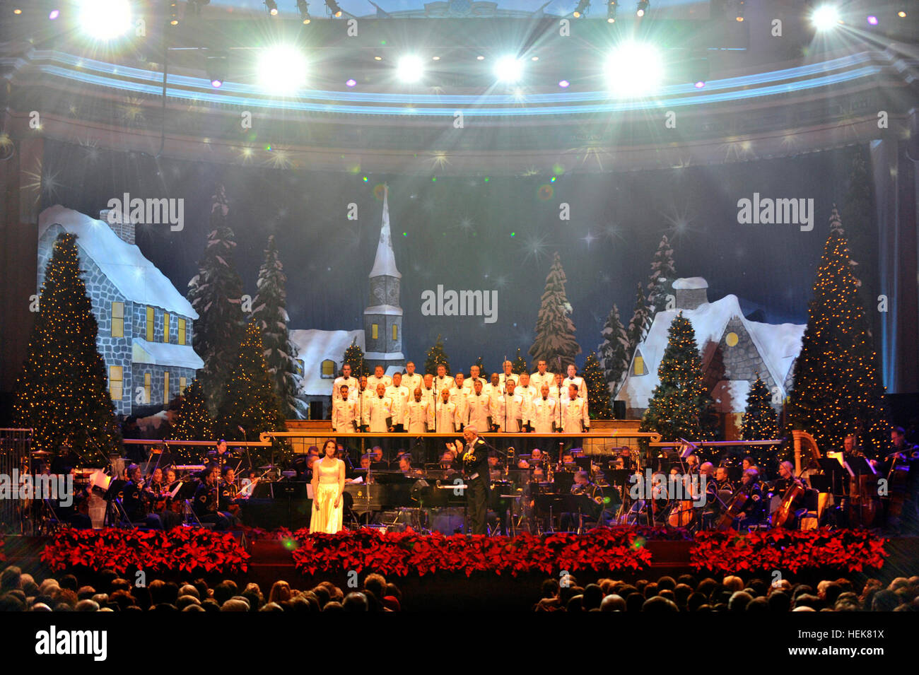 Members of the U. S. Army Band "Pershing's Own" perform during the U.S