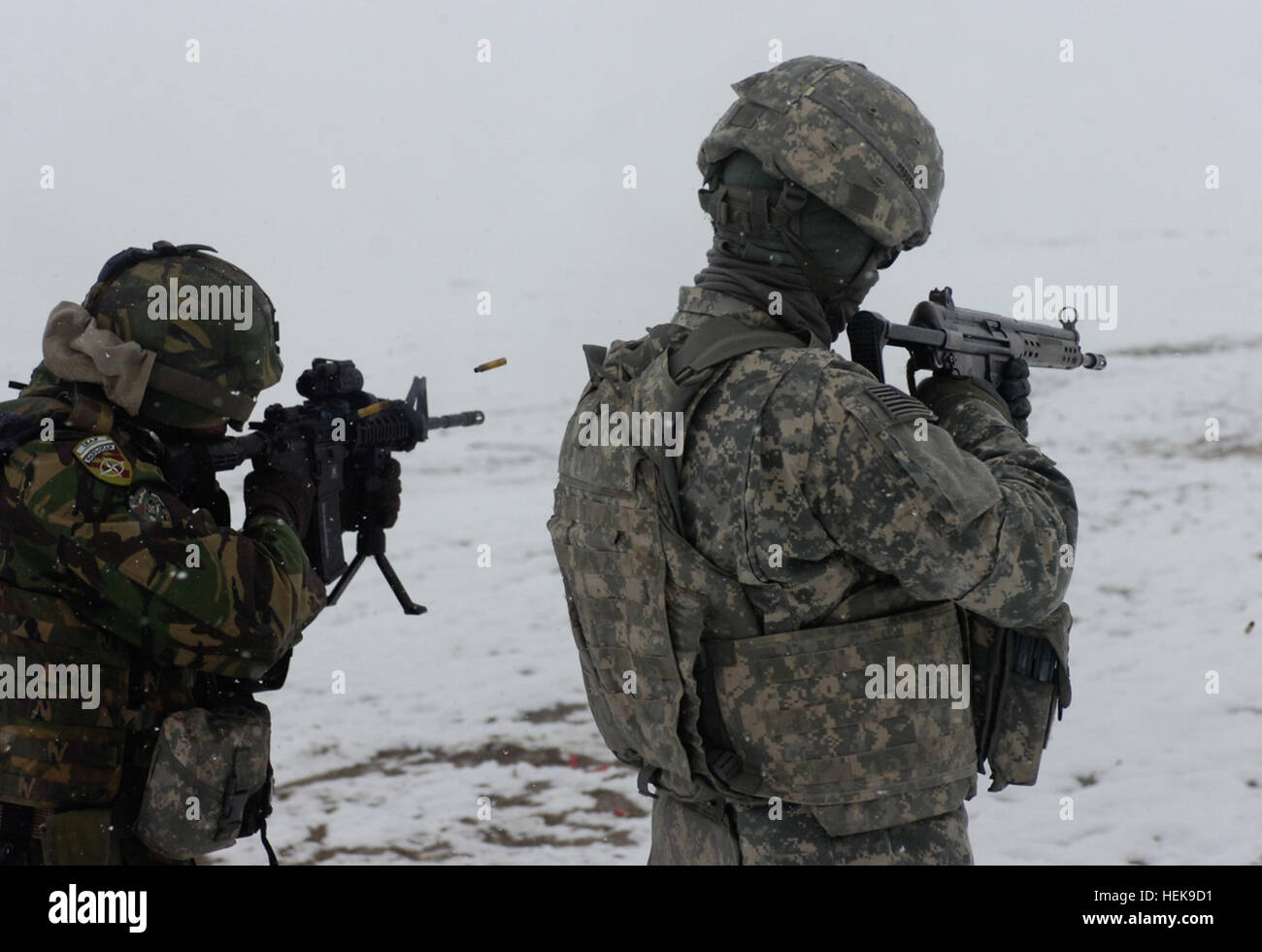1181st Infantry Trains with Portuguese Forces in Kabul - Image 4 of 5 Stock Photo