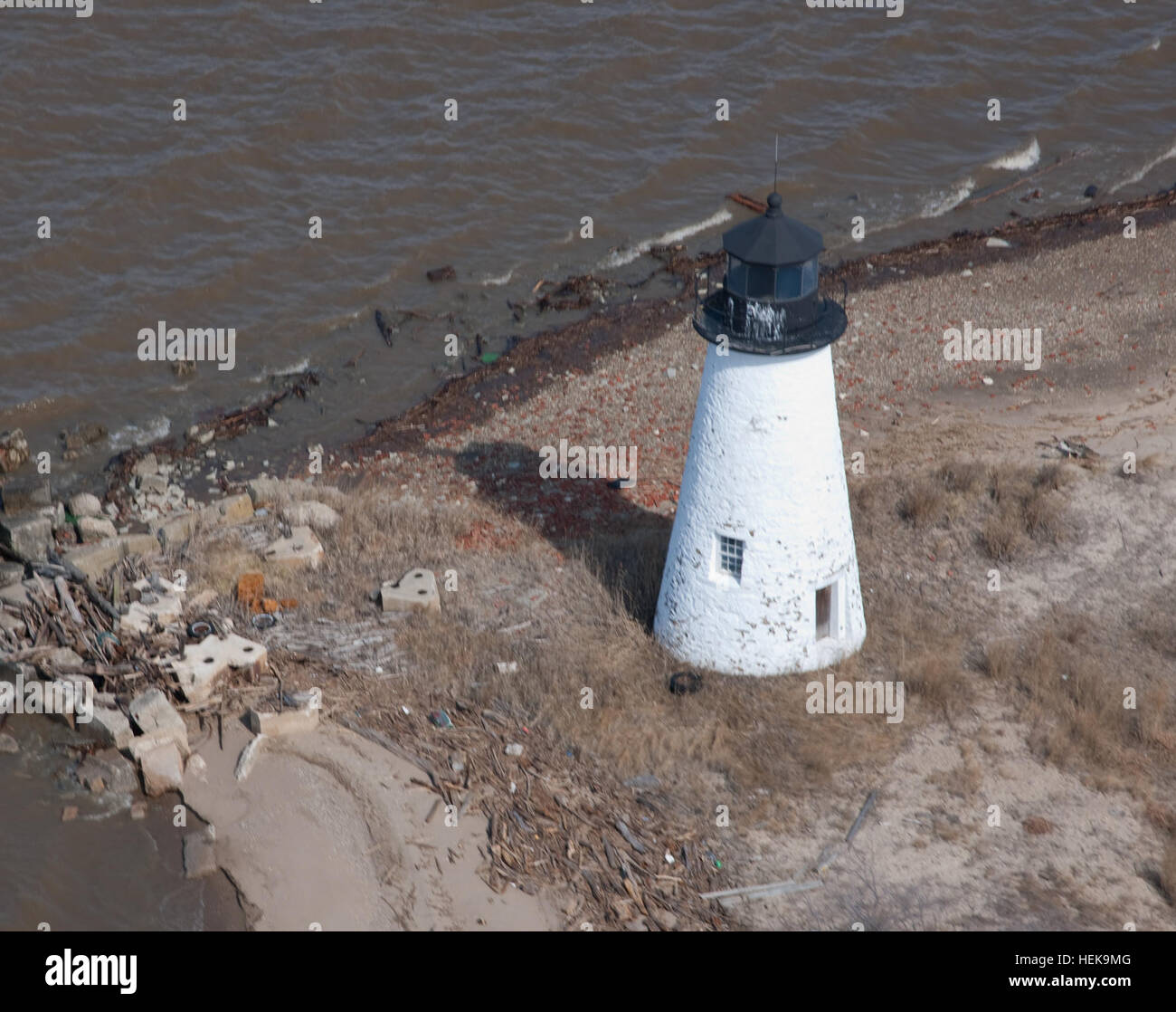 Pooles Island Light Stock Photo Alamy