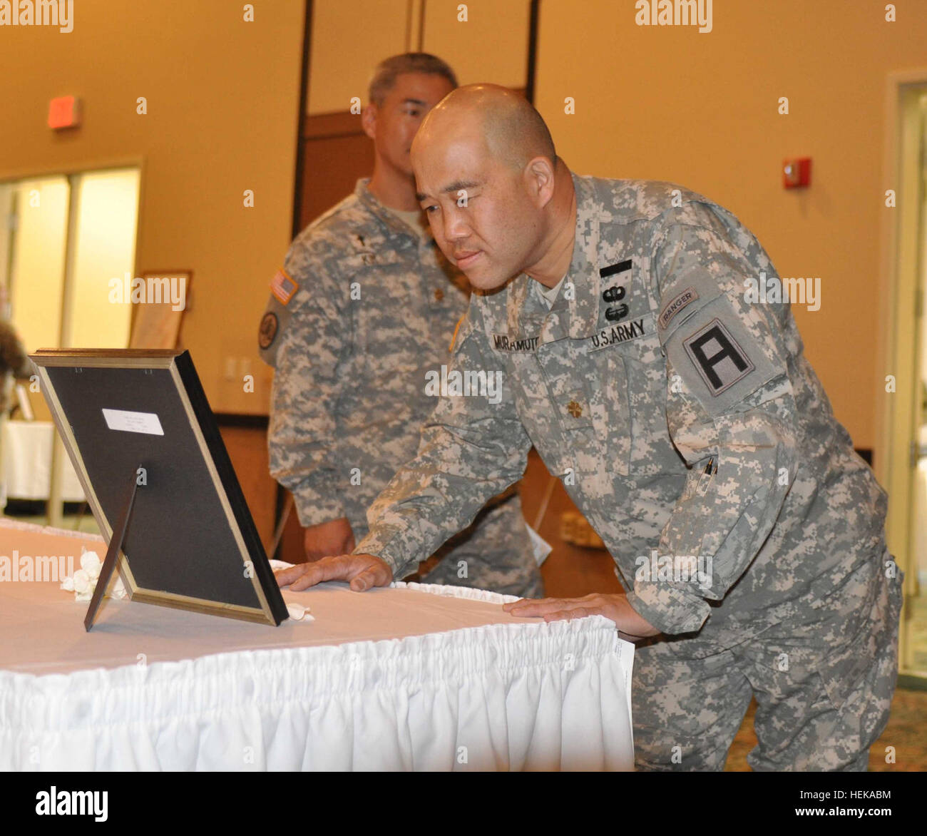 U.S. military personnel study historical operations, campaigns, and ...