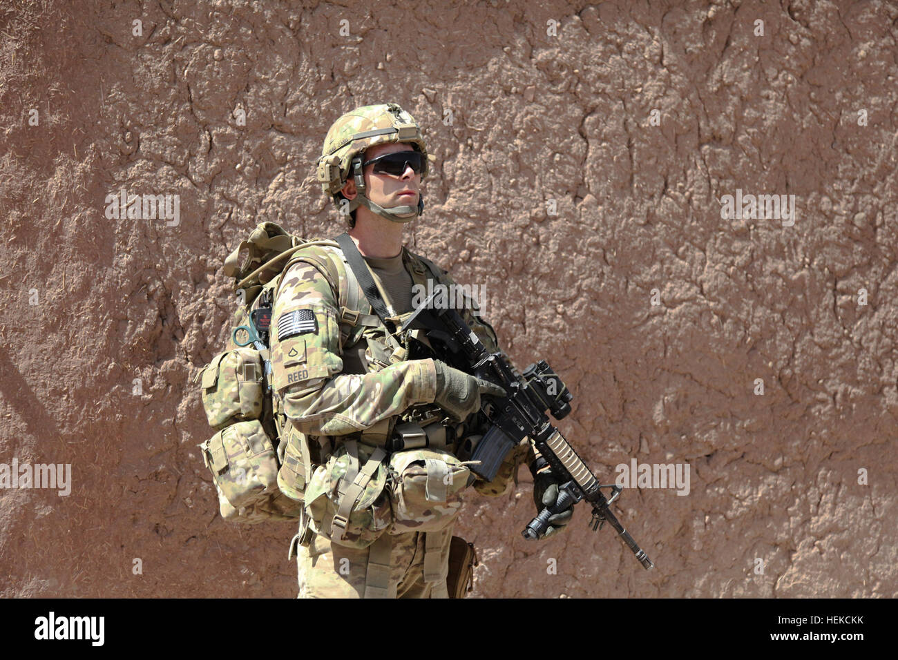 U.S. Army Private 1st Class. Philip Reed from Wash., serving