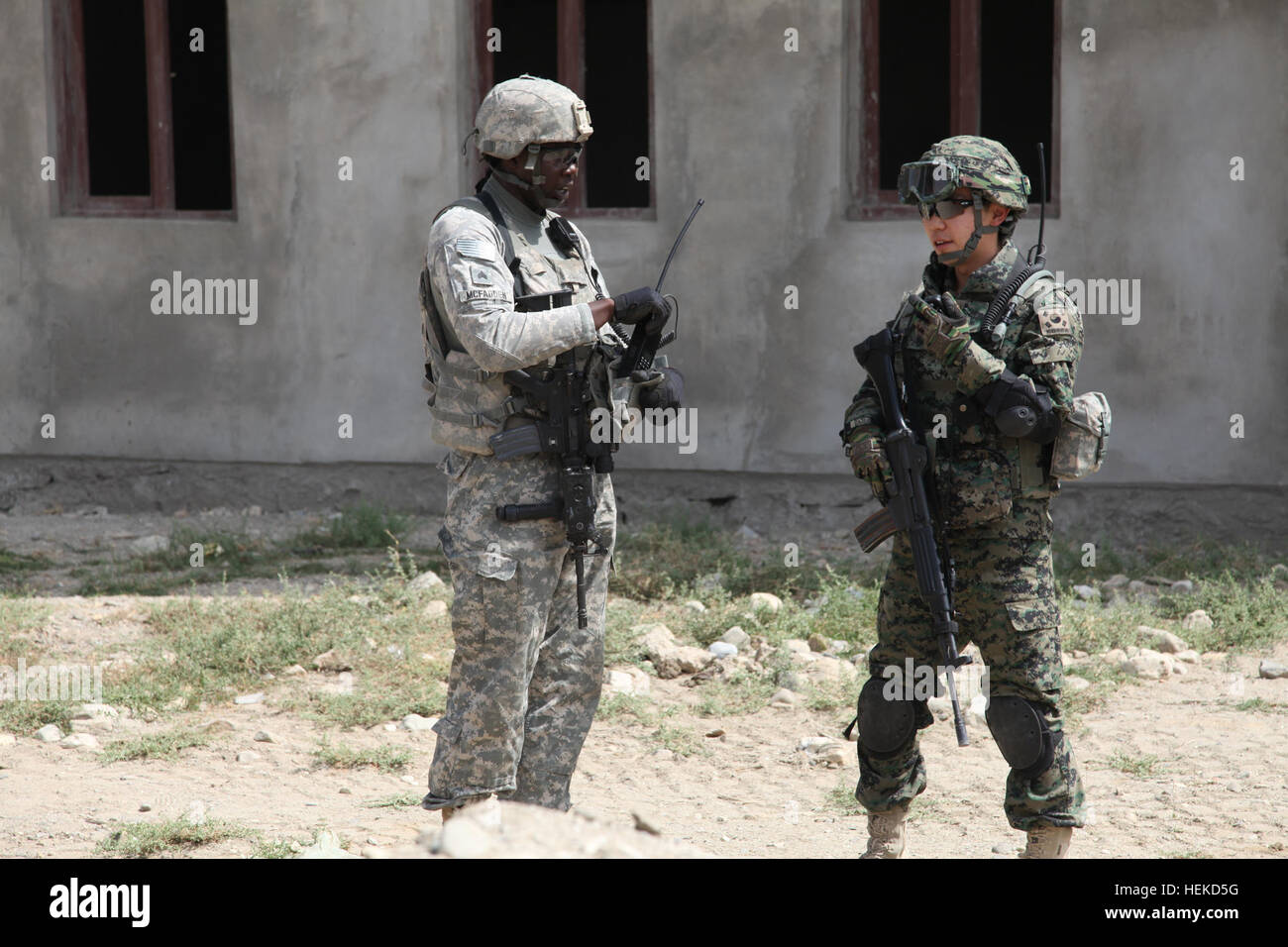 Civil military support team hi-res stock photography and images - Alamy