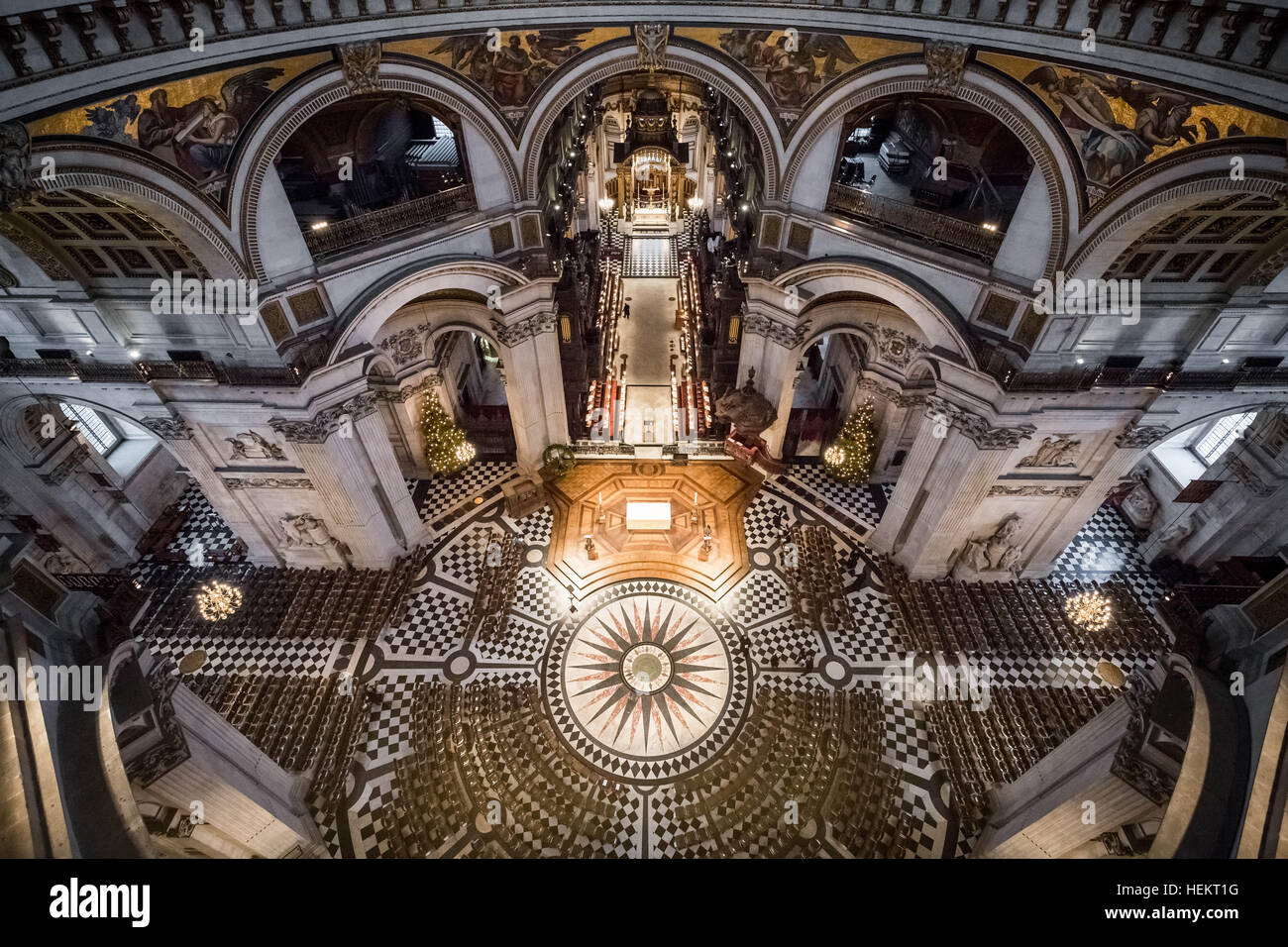 View From The Whispering Gallery In St Paul s Cathedral London UK view-from-the-whispering-gallery-in-st-paul-s-cathedral-london-uk