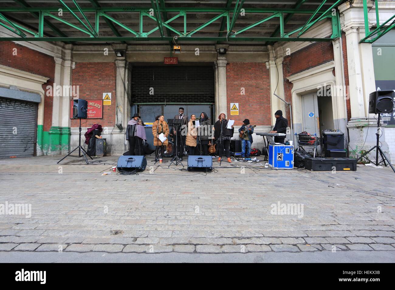 The traditional meat auction took place at 10.30am on Saturday 24th