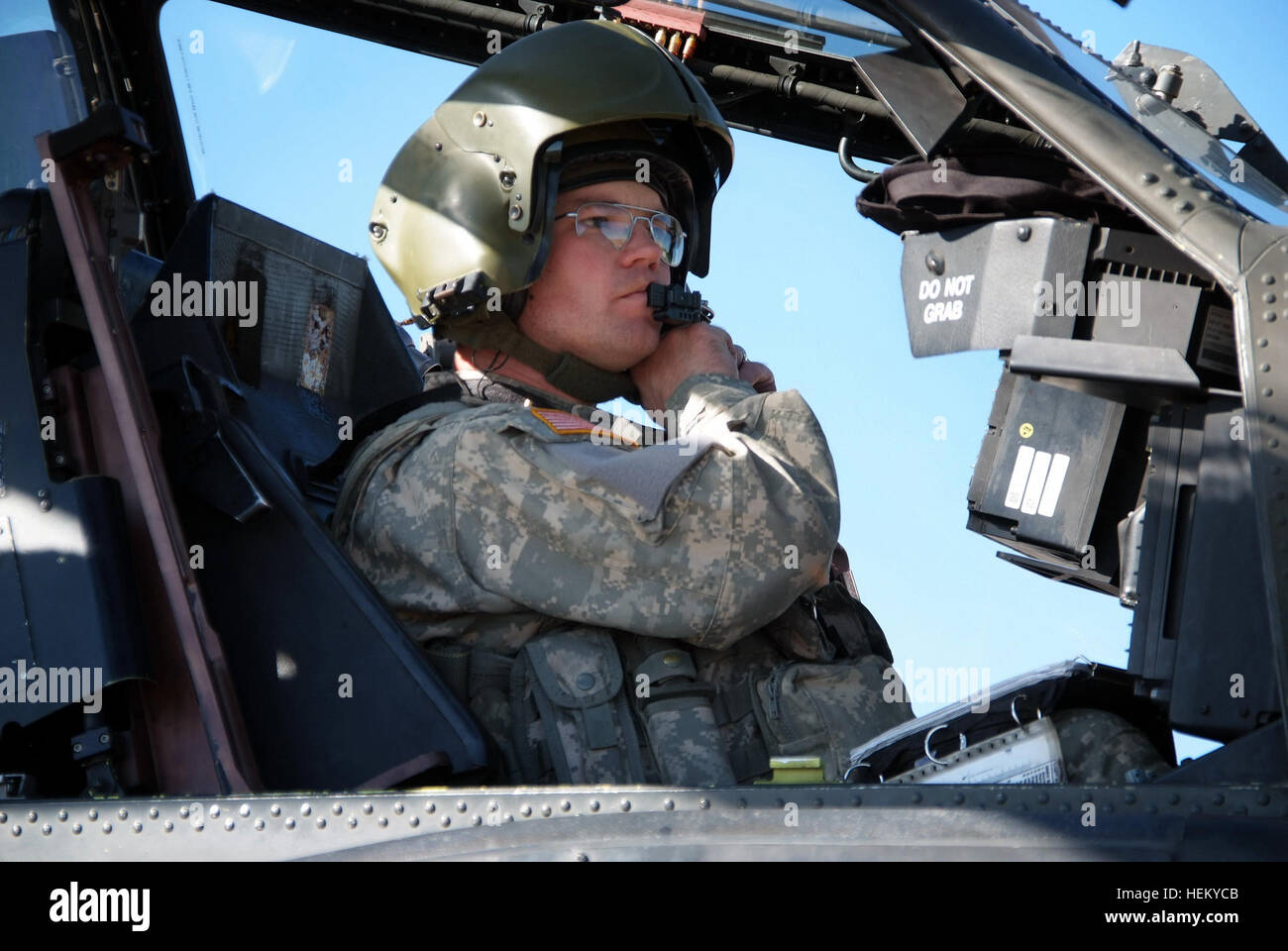 Chief Warrant Officer 2 Eric Fry, copilot gunner, 1st Battalion, 2nd