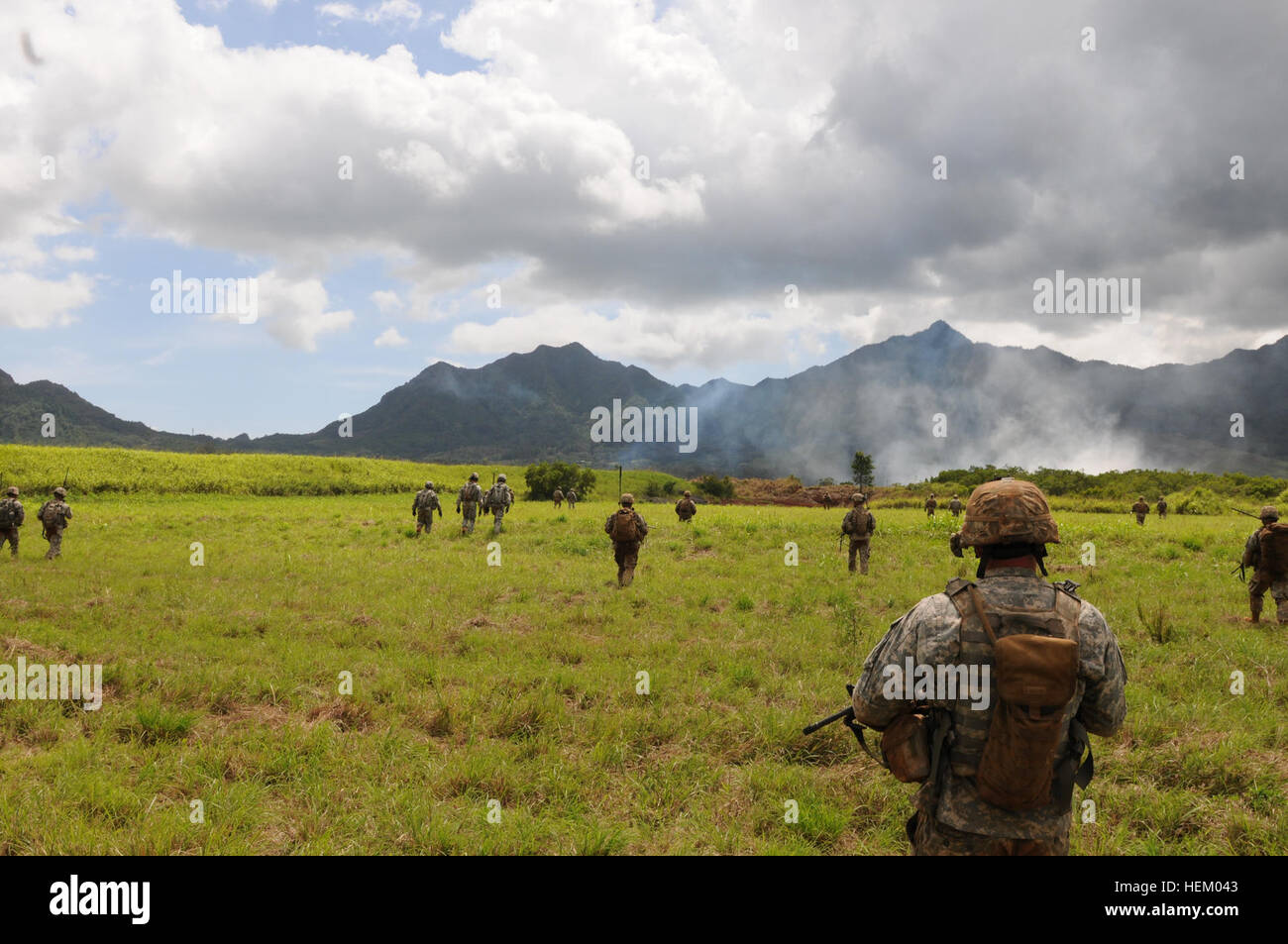 Soldiers Of The 3rd Brigade Combat Team 25th Infantry Division 