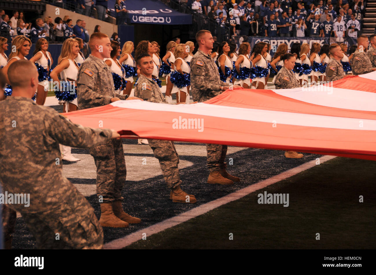 Soldiers from Camp Atterbury and all branches of the armed forces