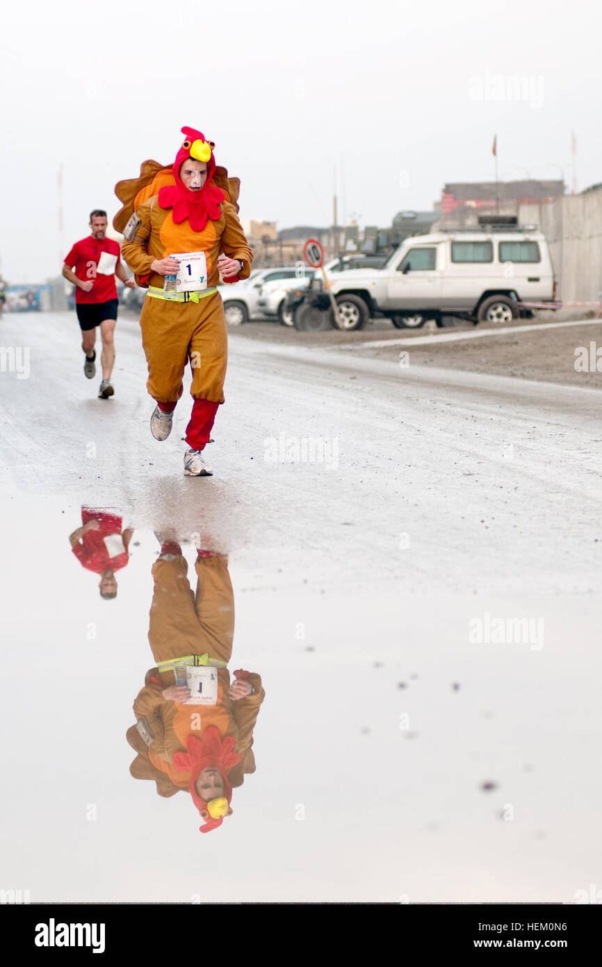 Alexander Raborn U.S. Army Spc. Alexander Raborn, the designated turkey for the Kabul ...