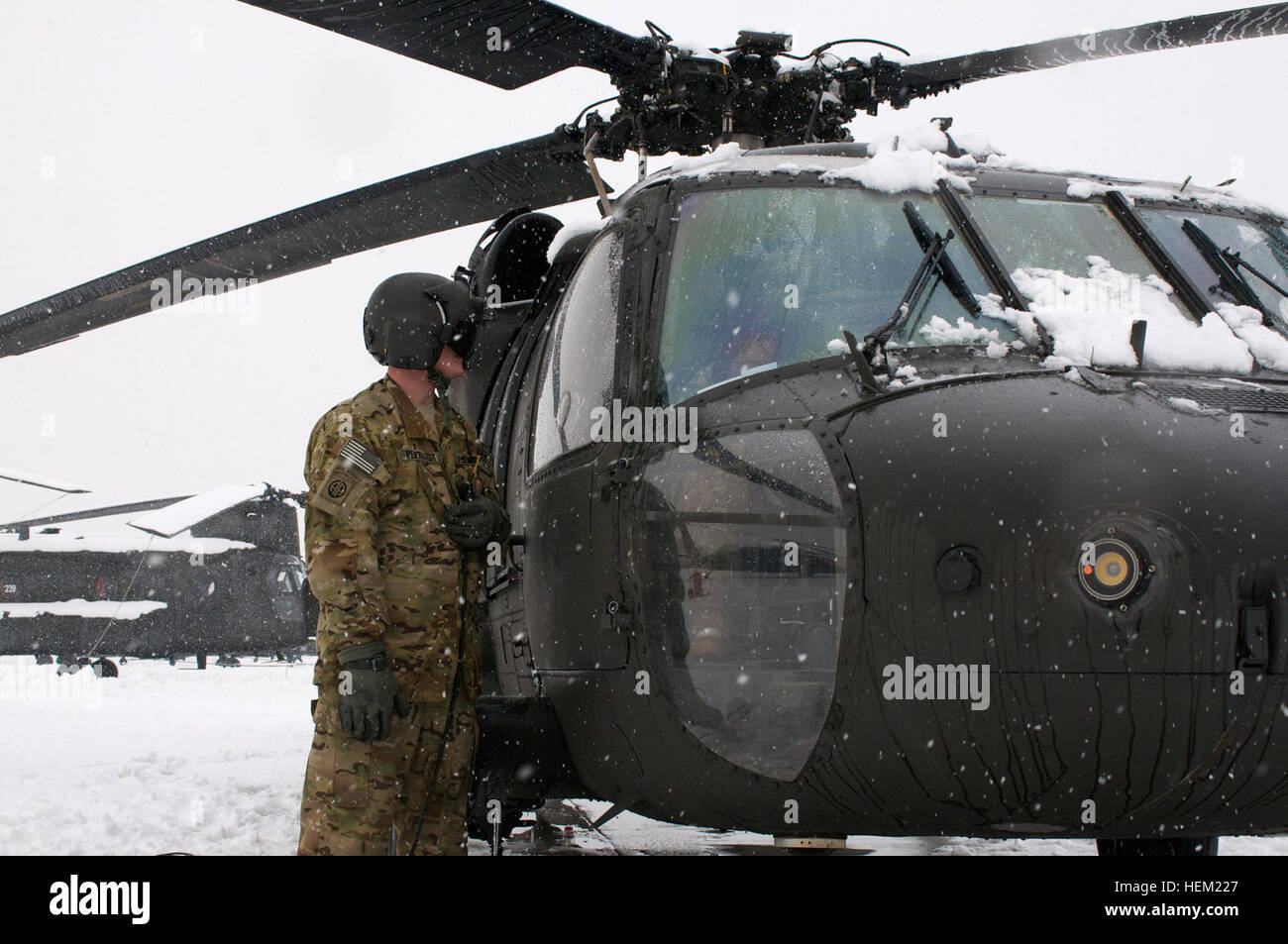 U.S. Army Spc. Rodney Pentecost, a Task Force Talon crew chief from