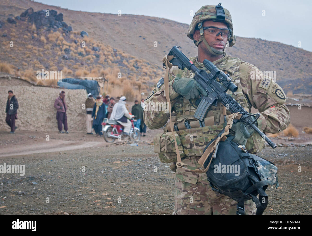 U.S. Army Sgt. Courtney Sanders, a native of Austin, Texas and now a
