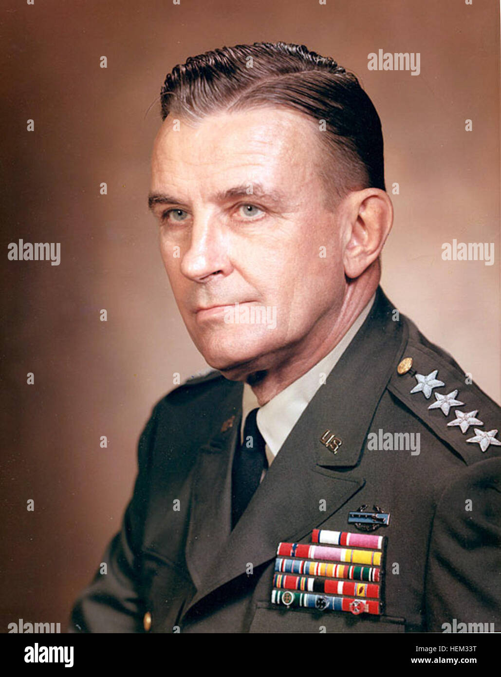 Gen George R Mather Stock Photo - Alamy