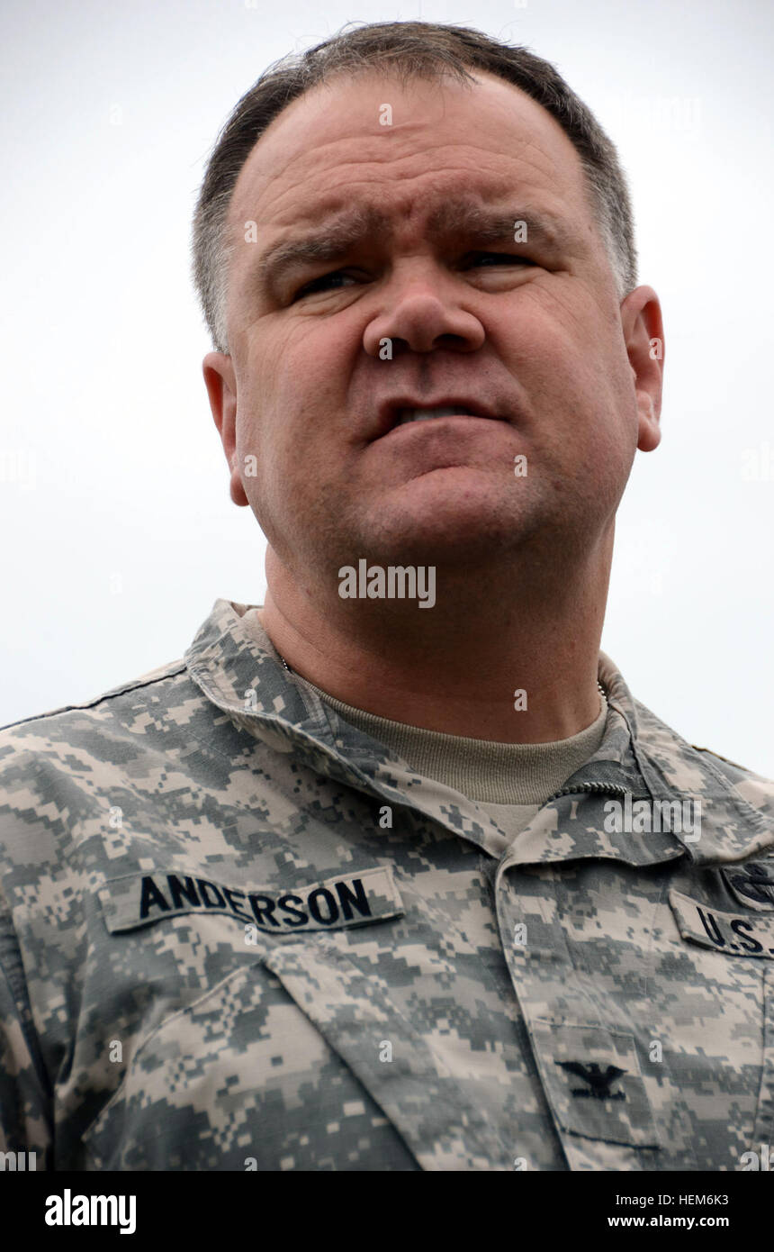 U.S. Army Col. Bjorn Anderson, with the United States Army Civil