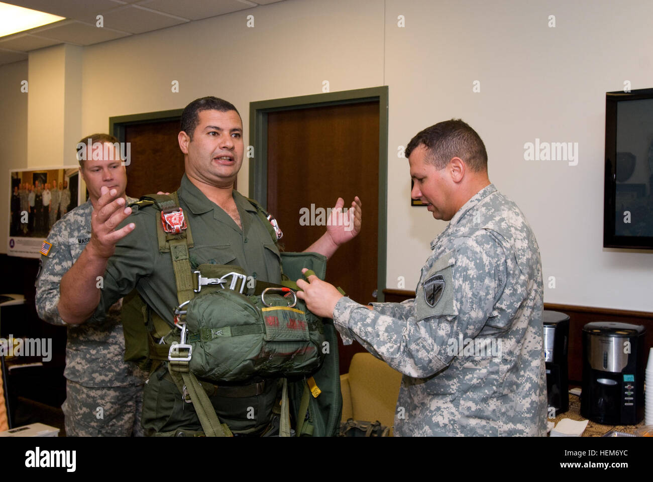 Col. Bill Mason, chief of civil-military operations for 3rd Army/Army ...