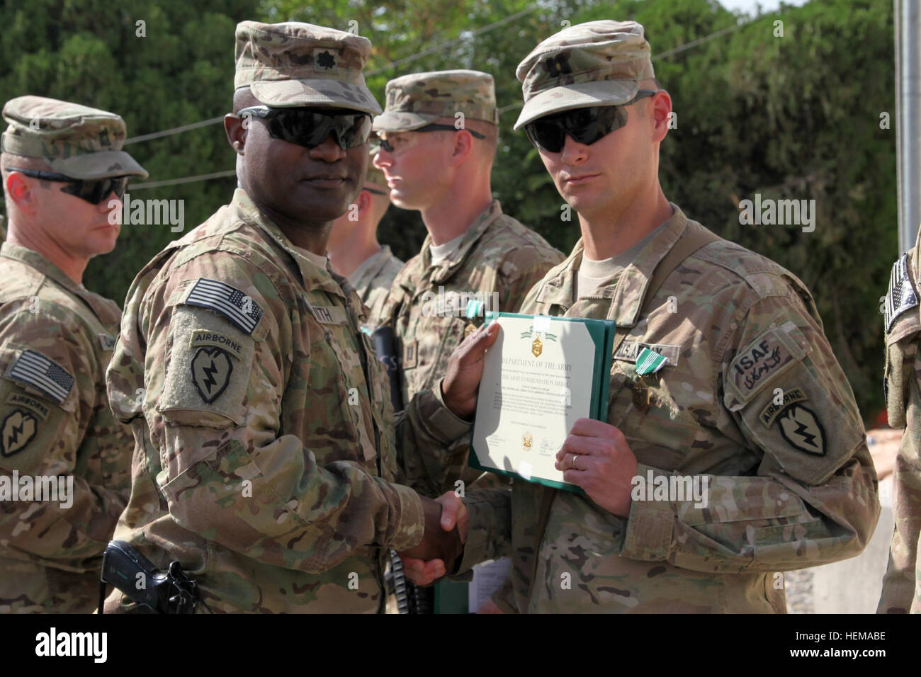 U.S. Army Capt. Chase Spears with 425th Brigade Special Troops ...
