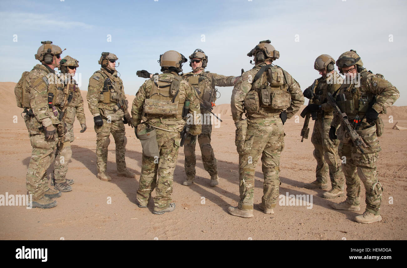 Coalition soldiers share lessons learned during advanced marksmanship