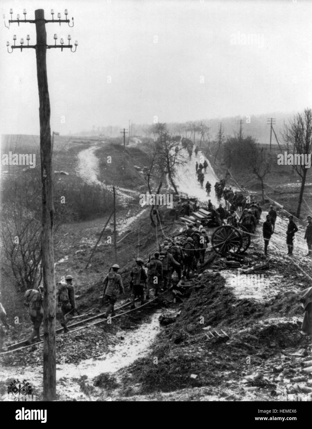 U.S. Army soldiers in France, c. 1919 cph.3b14478 Stock Photo - Alamy