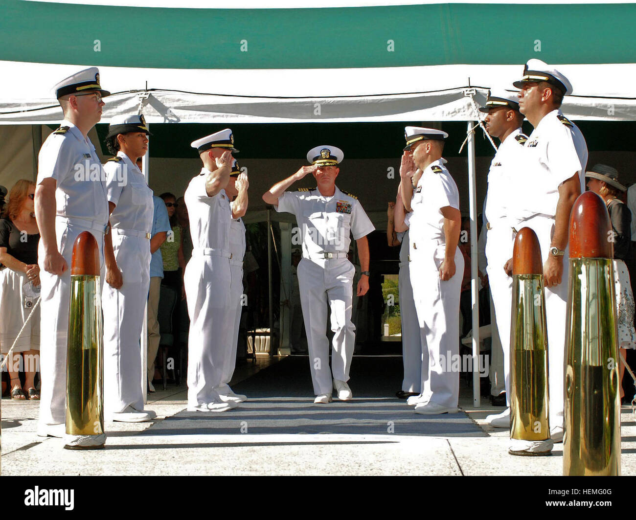 The Joint Task Force at Guantanamo Bay conducts a change of command ...
