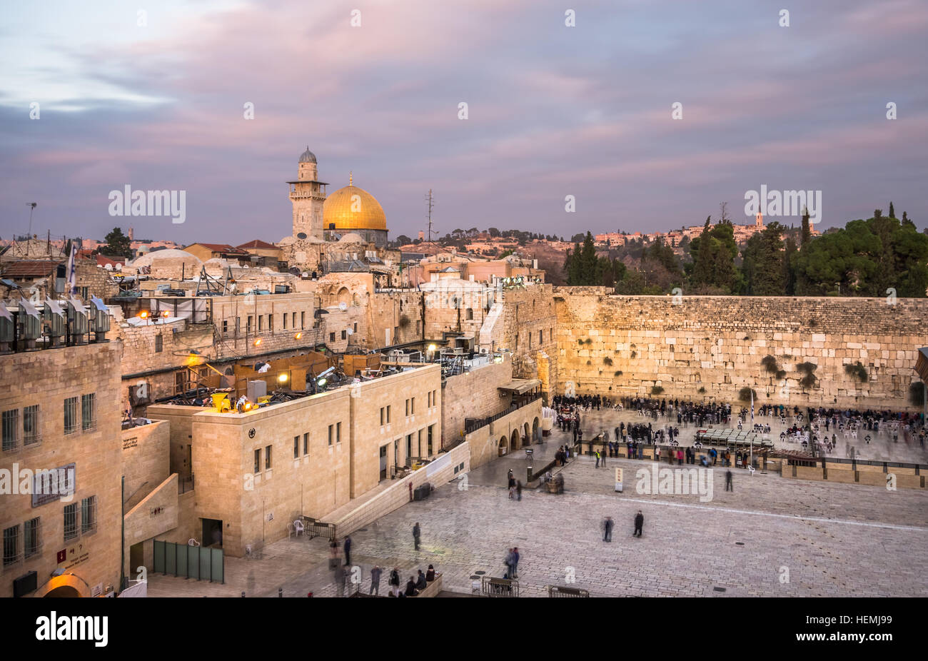 Temple Mount Stock Photo