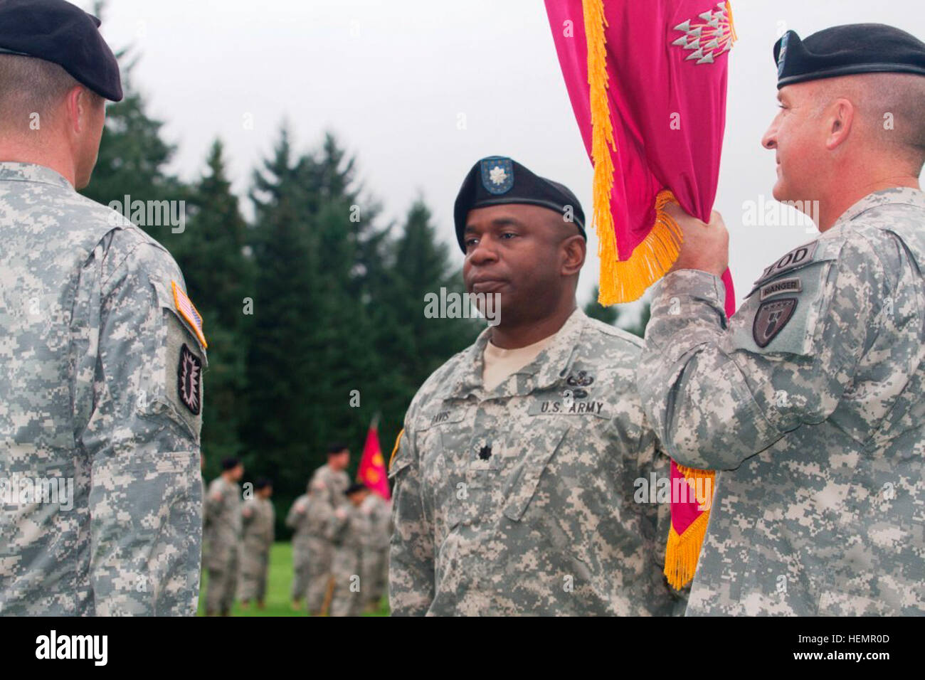 Col. William McDonough, (right) 71st Ordnance Group (EOD) commander ...