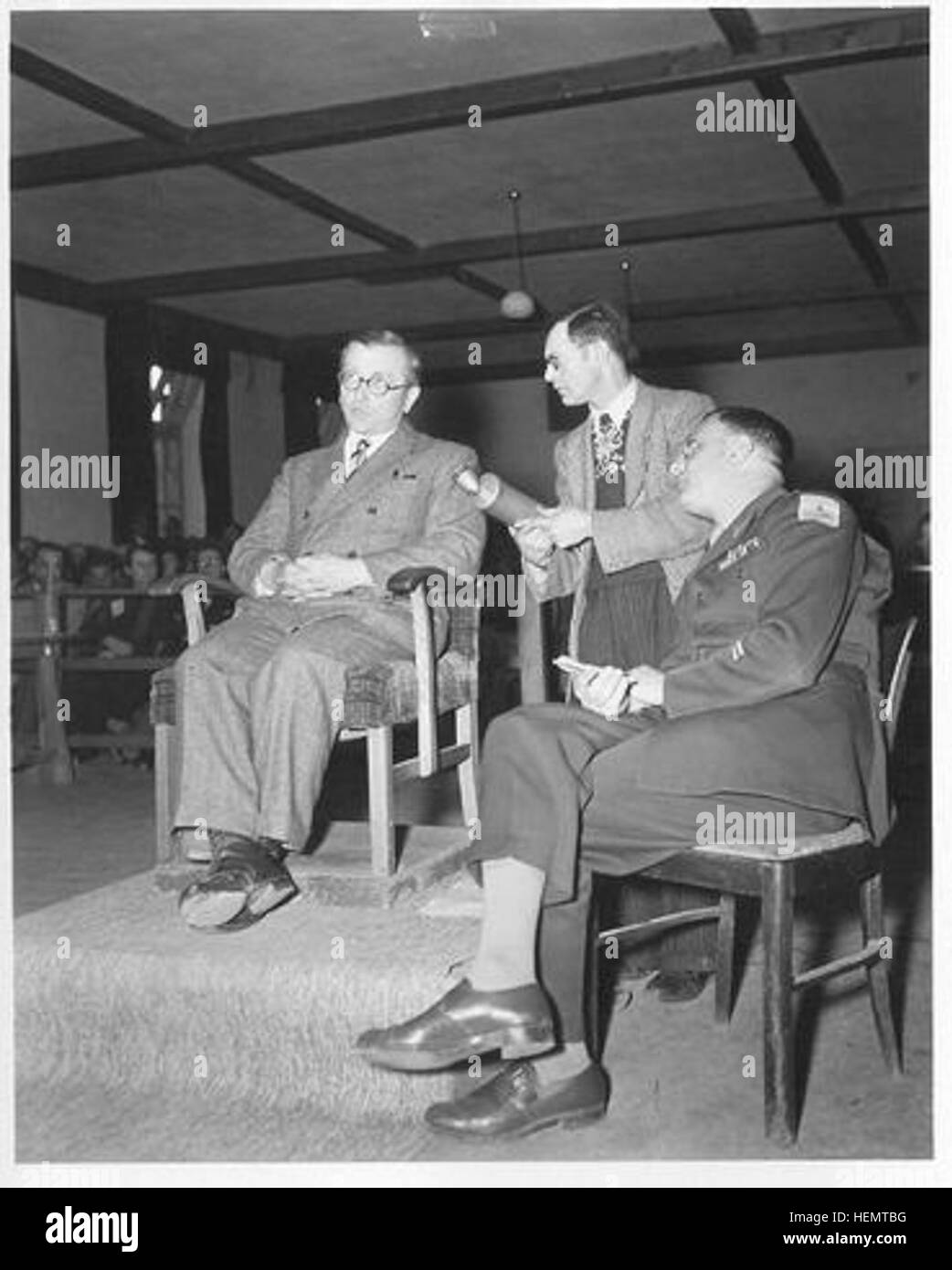 Biermann Buchenwald trial Stock Photo