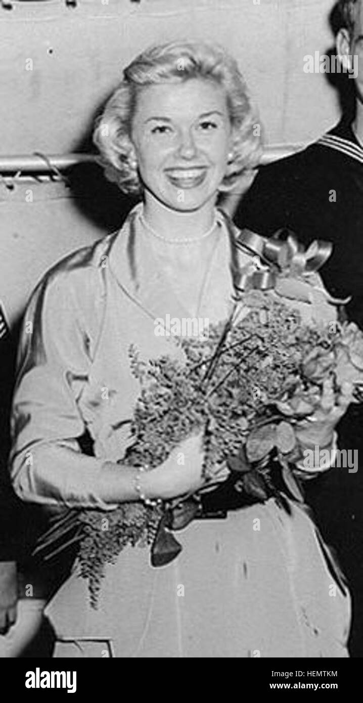 A historical account of the singer and actress Doris Day, highlighting ...