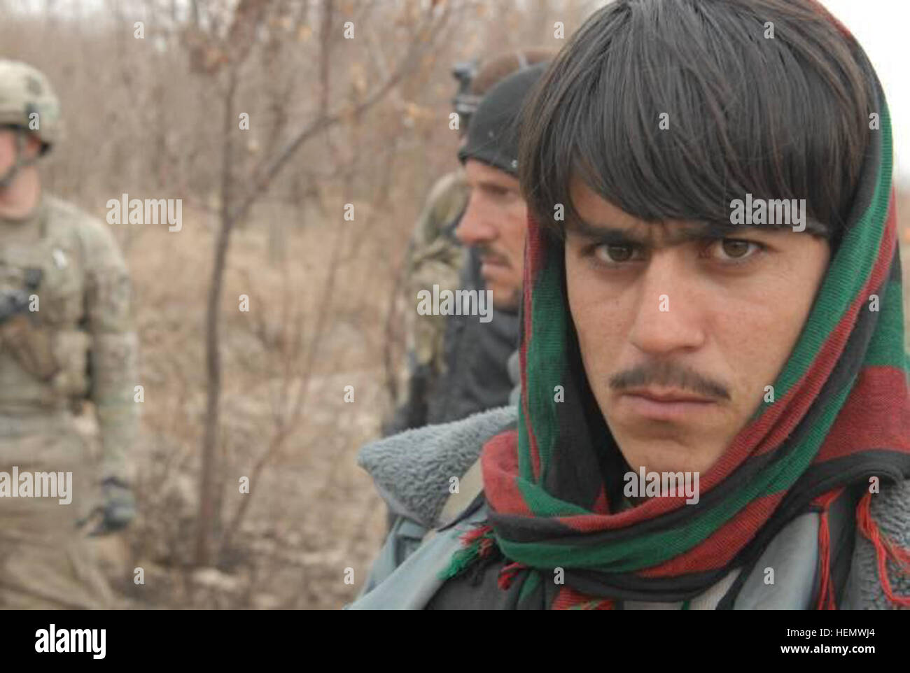 Pashtun man in Afghanistan Stock Photo