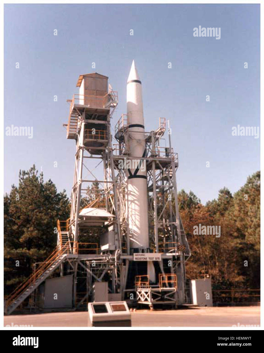 Teststand redstone 93 06 Stock Photo Alamy