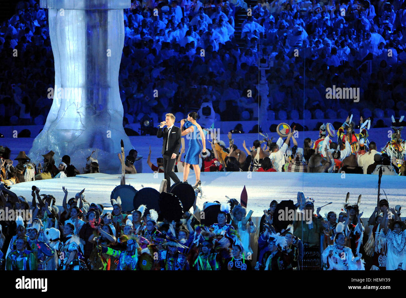 2010 Olympics Opening Ceremony High Resolution Stock Photography and