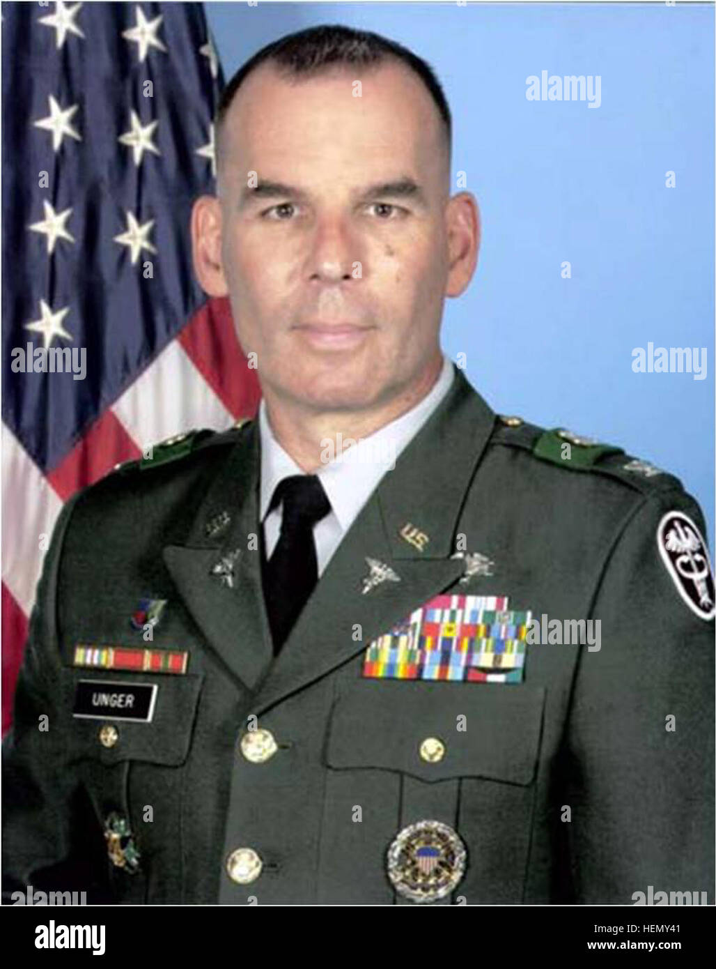 COL Jeffrey Unger Stock Photo Alamy