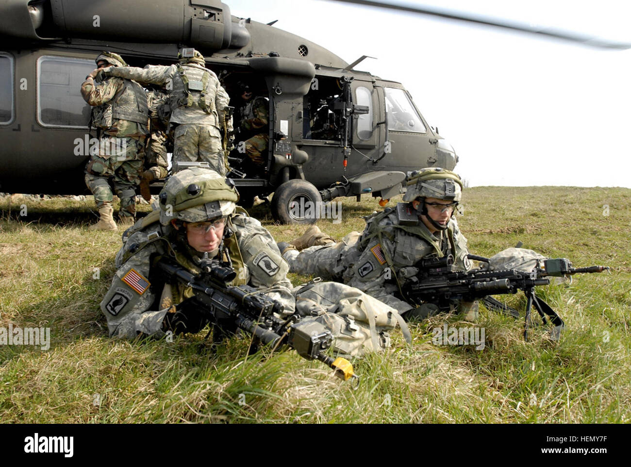 U.S. Army units conducted combat training exercises in Germany to ...