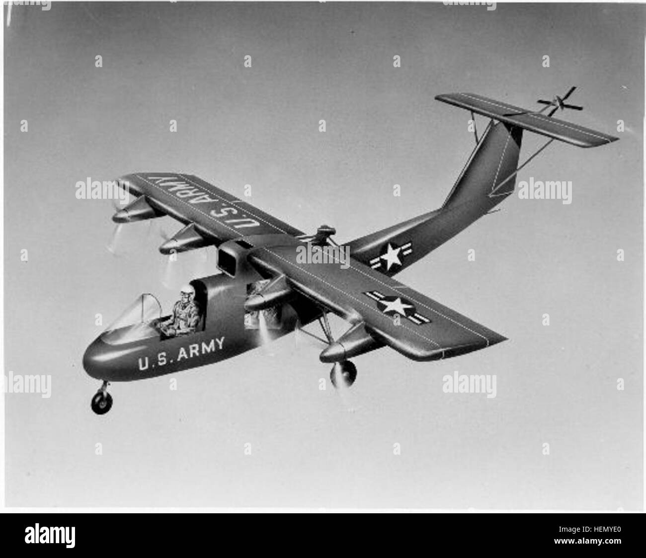 Fairchild VZ5 artists impression Stock Photo Alamy