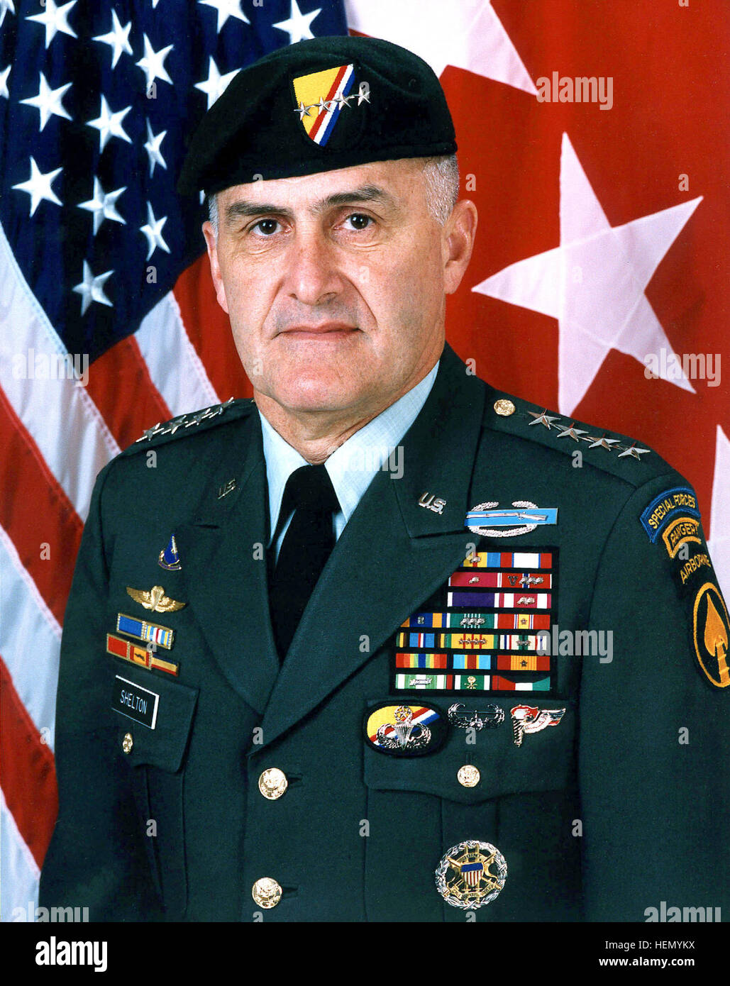 Henry Shelton official portrait Stock Photo Alamy