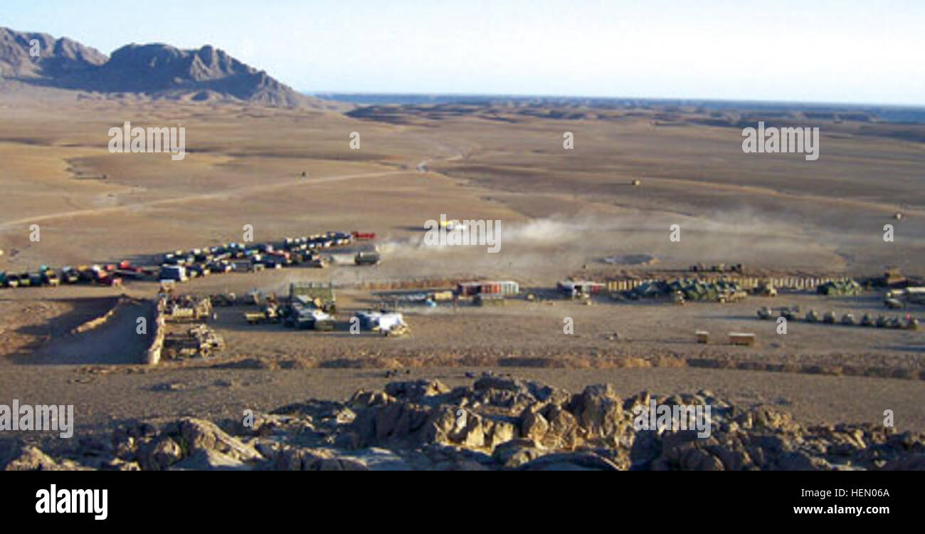 Forward Operating Base MS-419 serves as a tactical military ...