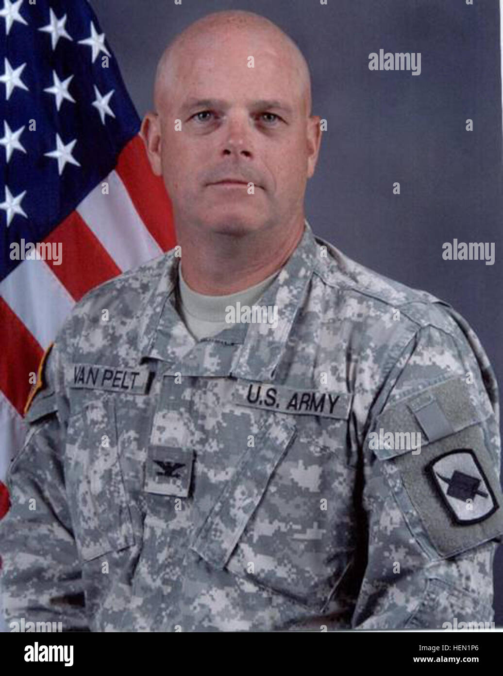 Colonel Kirk E. VanPelt in military uniform representing leadership ...
