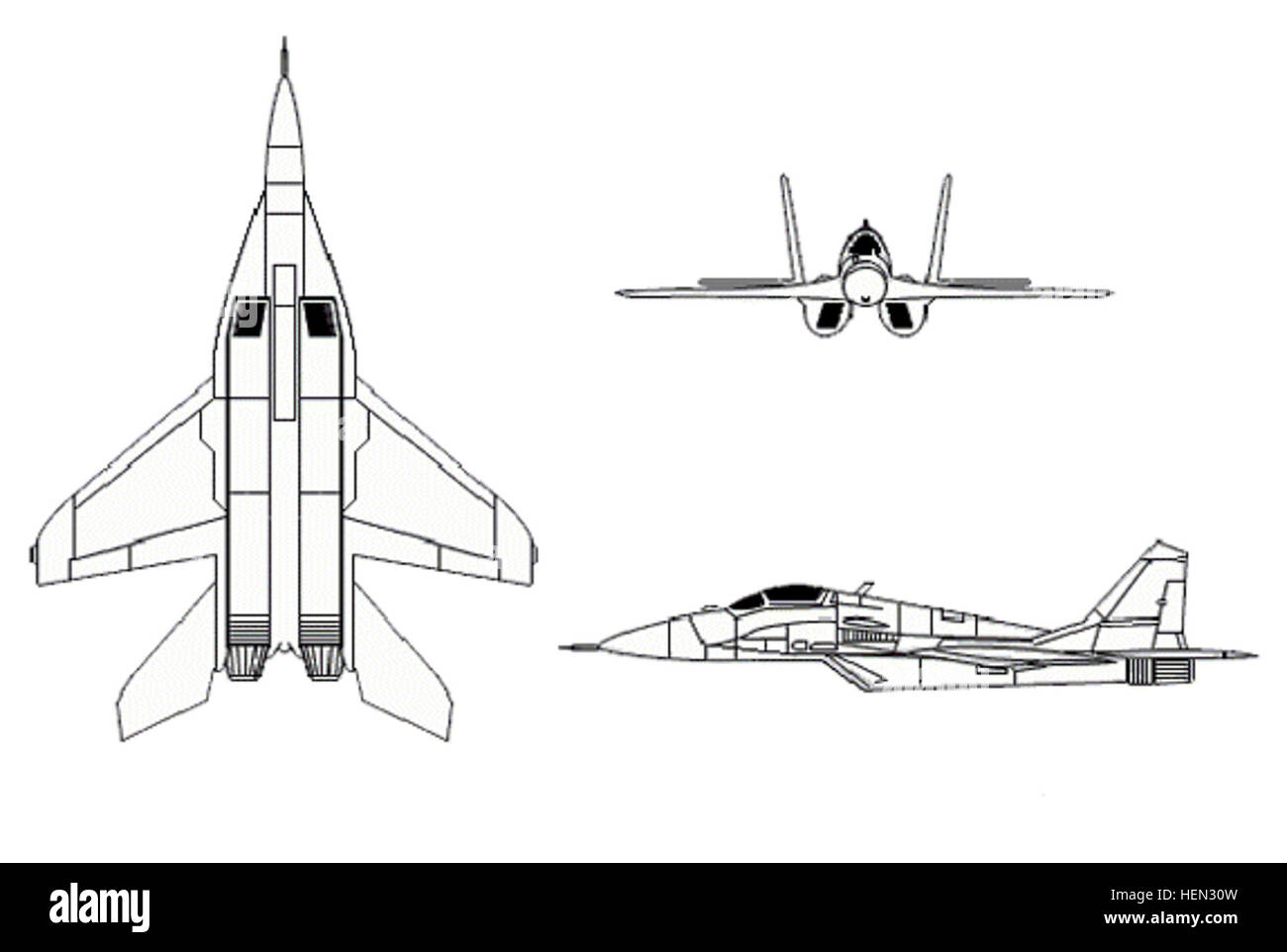 Миг-29 истребитель компоновка