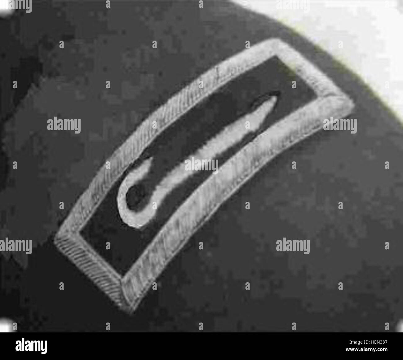 Image depicts the Shepherd's Crook Chaplain insignia, used in military ...