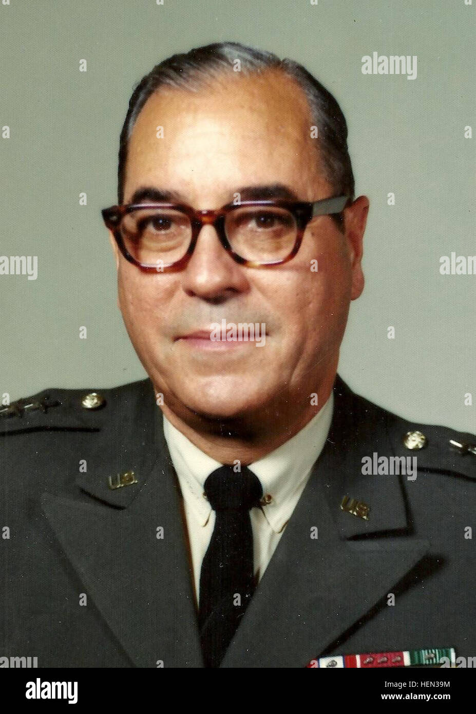 Portrait of a U.S. Army General in uniform, displaying rank insignia ...